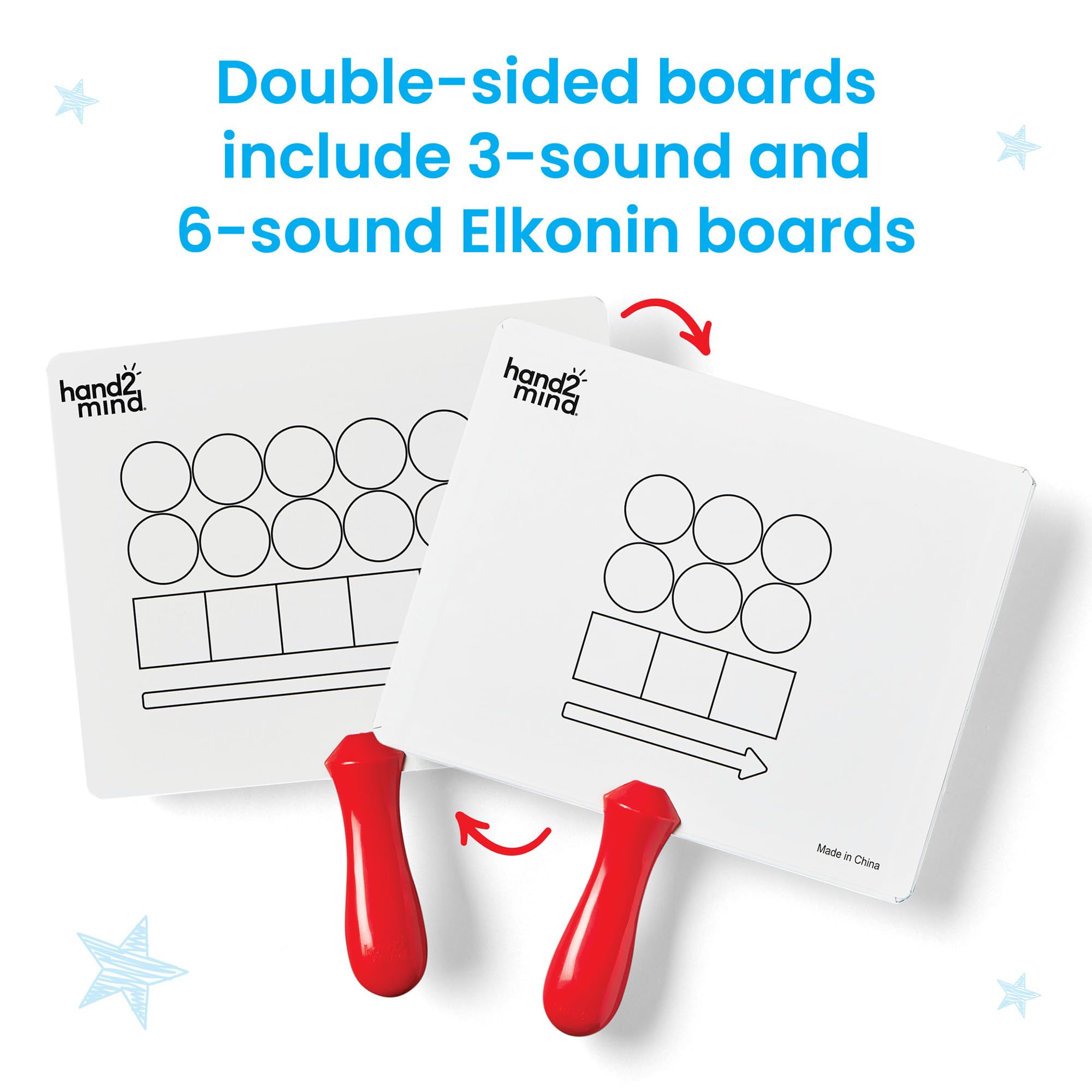 Mua hand2mind Elkonin Box Answer Board, Word Mapping Paddles