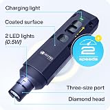 PETPROVED Dog Nail Grinder Silent Electric Nail Trimmer with 2 Heads 3 Ports view 3