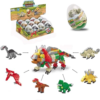 dinosaur building block set