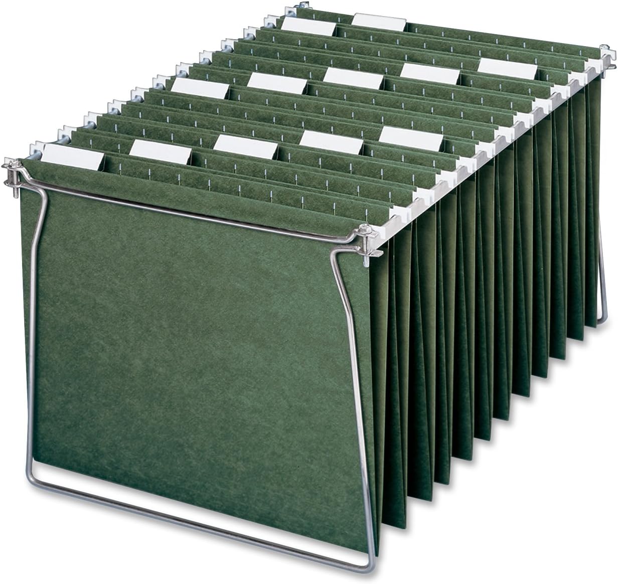 Smead Steel Hanging File Folder Frame, Letter Size, Gray, 2 per Pack (64870) : File Cabinate Holder : Office Products