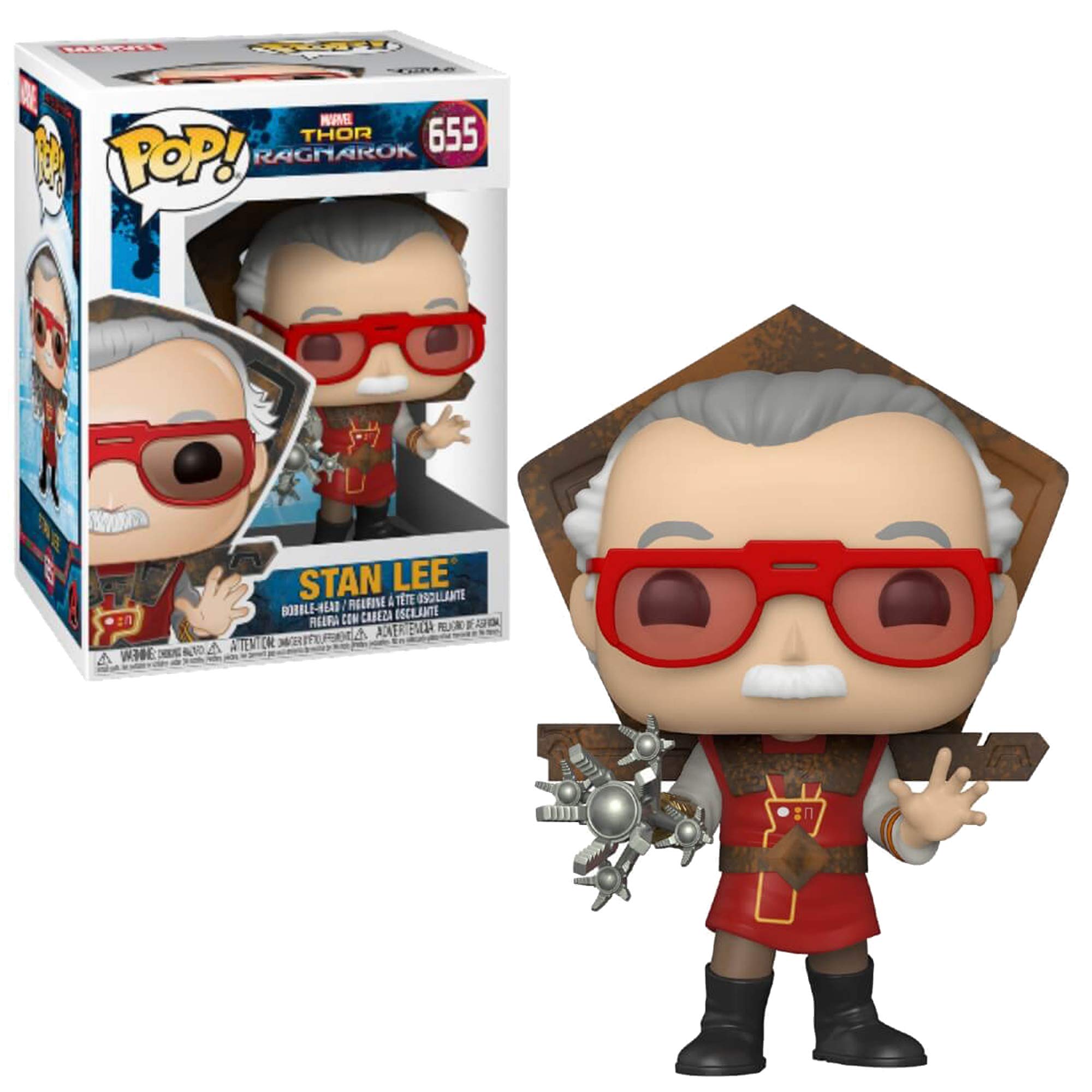 Funko Pop! Icons: Stan Lee In Ragnarok Outfit - Collectable Vinyl Figure - Gift Idea - Official Merchandise - Toys for Kids & Adults - Movies Fans - Model Figure for Collectors and Display