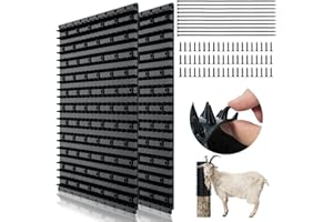 VENSHUN Horse Massage Mat Cow and Horse Massage Brush Full Silicone Massage Mat Set Animal Anti-Itch Scratching Soft Pad...