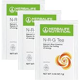 HERBALIFE N-R-G Nature's Raw Guarana Tea 30 Packets (1 g), Nature's Raw Guarana Boosts the Feeling of Energy, Naturally Flavored, Instant, 0 calories