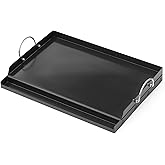 Onlyfire Universal BBQ Griddle with Handles for Most Grills, Ceramic Coated Non-Stick Flat Top Griddle for Outdoor Cooking, 1