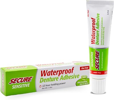 Secure Denture Adhesive Sensitive 1.4 Ounce Brand Secure