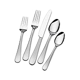 Gourmet Basics by Mikasa Satin Symmetry 20-Piece