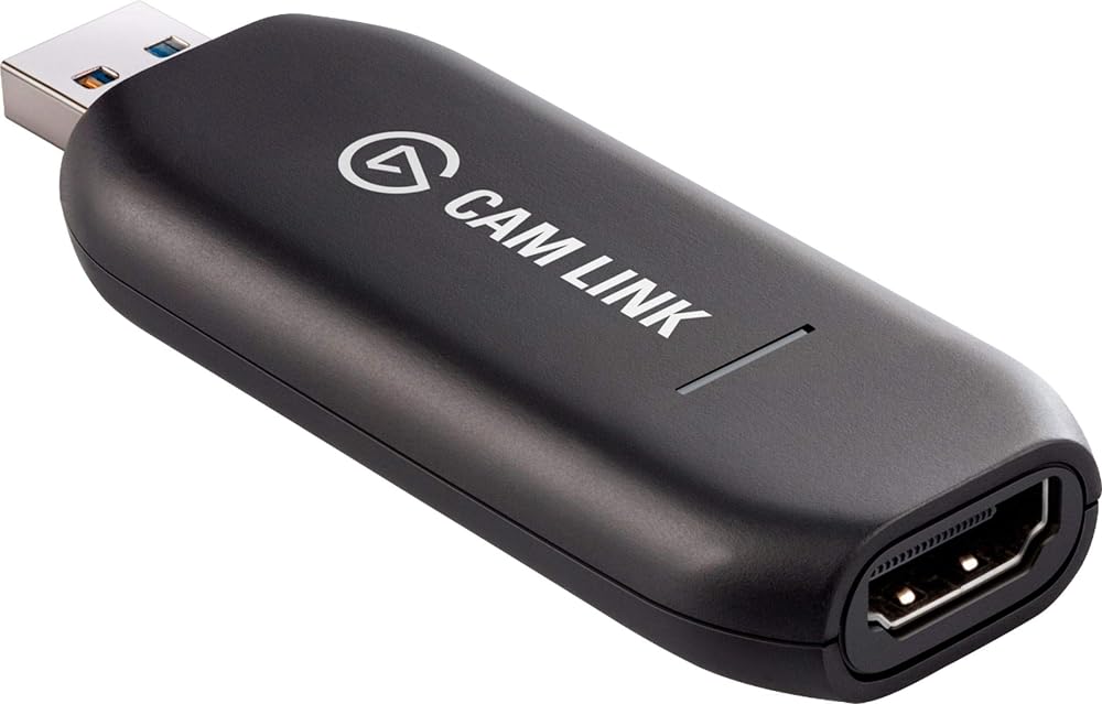 Elgato Cam Link 4K Capture Device USB 3.0 Renewed HDMI DSLR Camcorder PC Mac