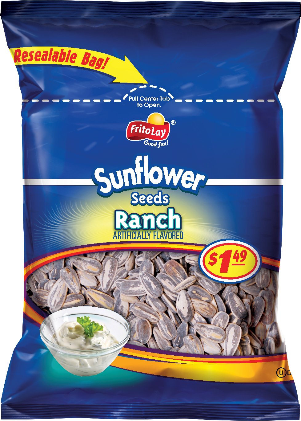 FritoLay Sunflower Seeds, Ranch, 5 Ounce (Pack of 15)