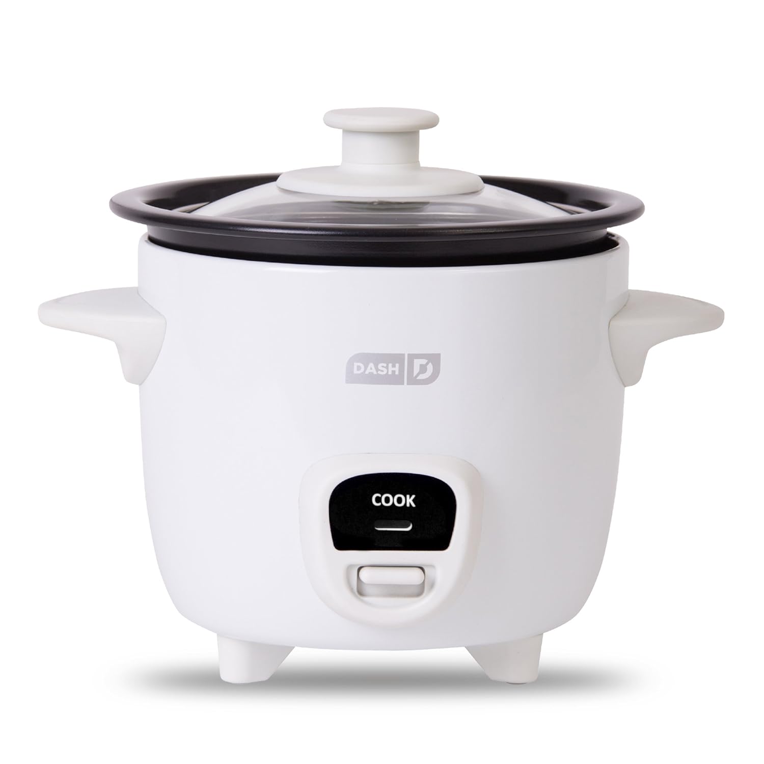 Dash DRCM100XXWH04 Rice Cooker, White