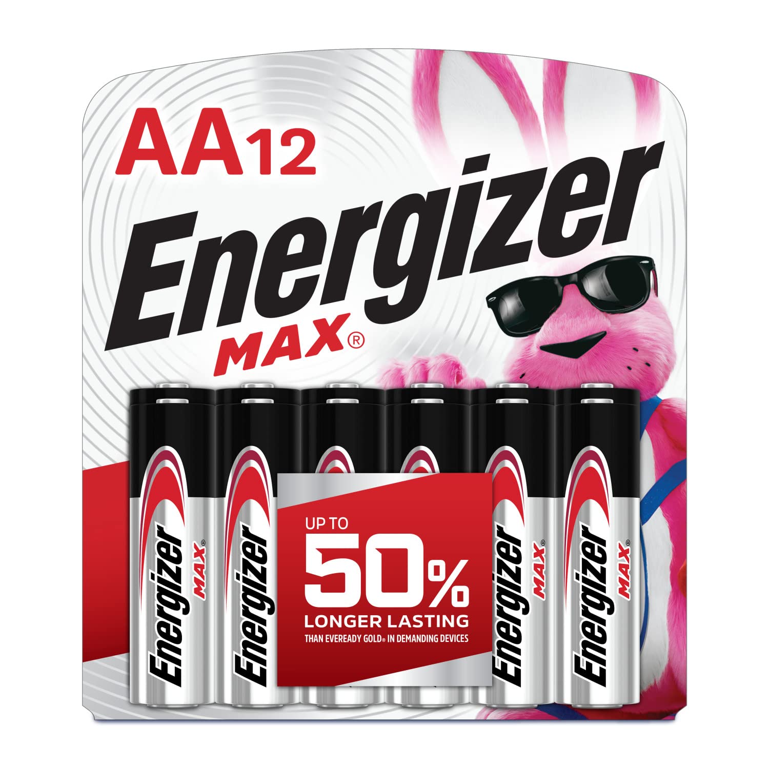 Energizer MAX AA Batteries, 12 Pack, Double A