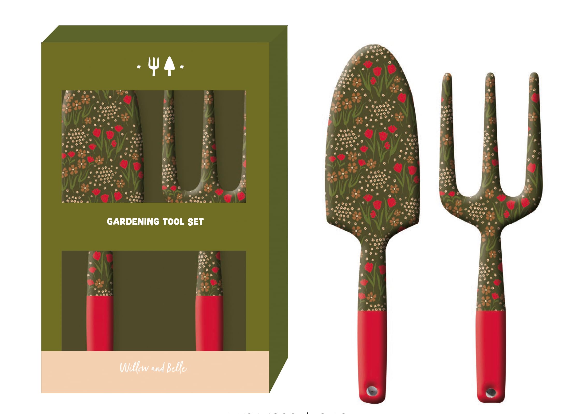Fork and Trowel Garden Tool Set