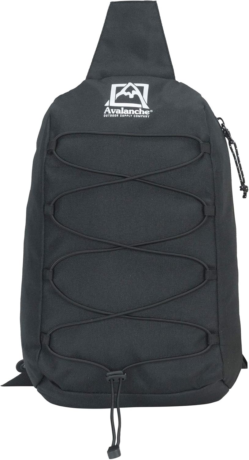 Avalanche Outdoors Trail Unisex Adjustable Strap Zipper Compact 5.8L