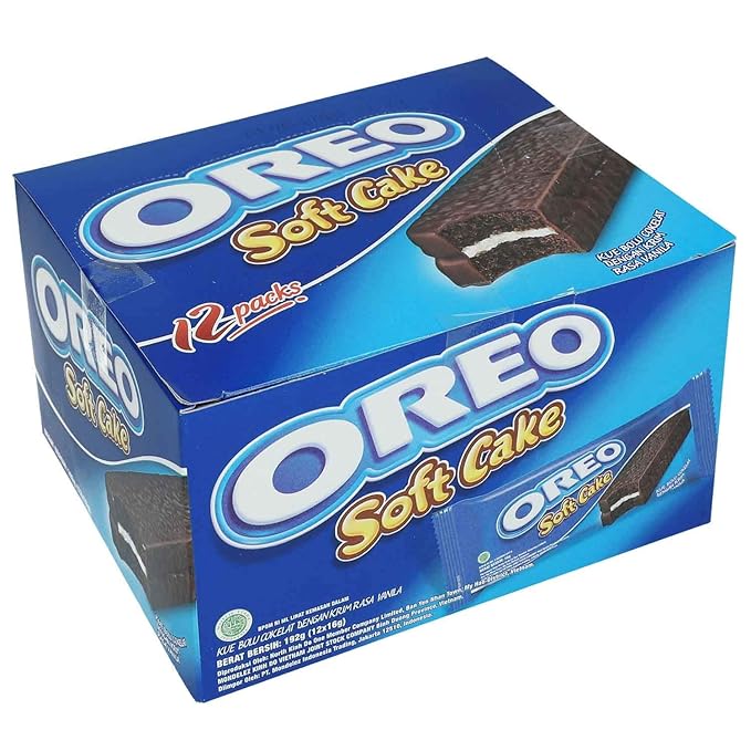 Oreo 192g Kraft Oreo Soft Cake Pack of 12 Piece Amazon.in Grocery