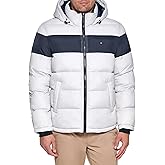 Tommy Hilfiger Men's Down Alternative Hooded Puffer Jacket (Standard and Big & Tall)