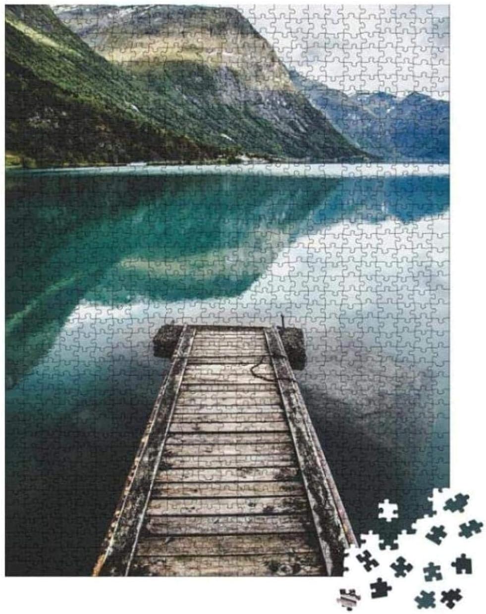 ZYJHD Puzzles for Adults 300 PieceBeautiful Scenery PuzzleBrain
