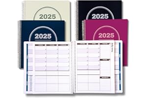 Order Out Of Chaos Academic Planner 2025-2026 Daily Weekly and Monthly Calendar, School Agenda Book, July 2025-June 2026 planner 8.5x8.25 Homework Organizer (Raspberry)