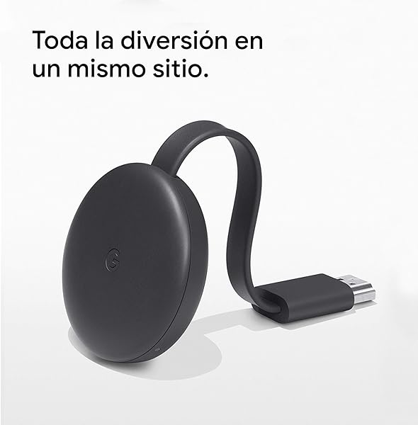 Google Chromecast Carbn Reproduce contenido en streaming