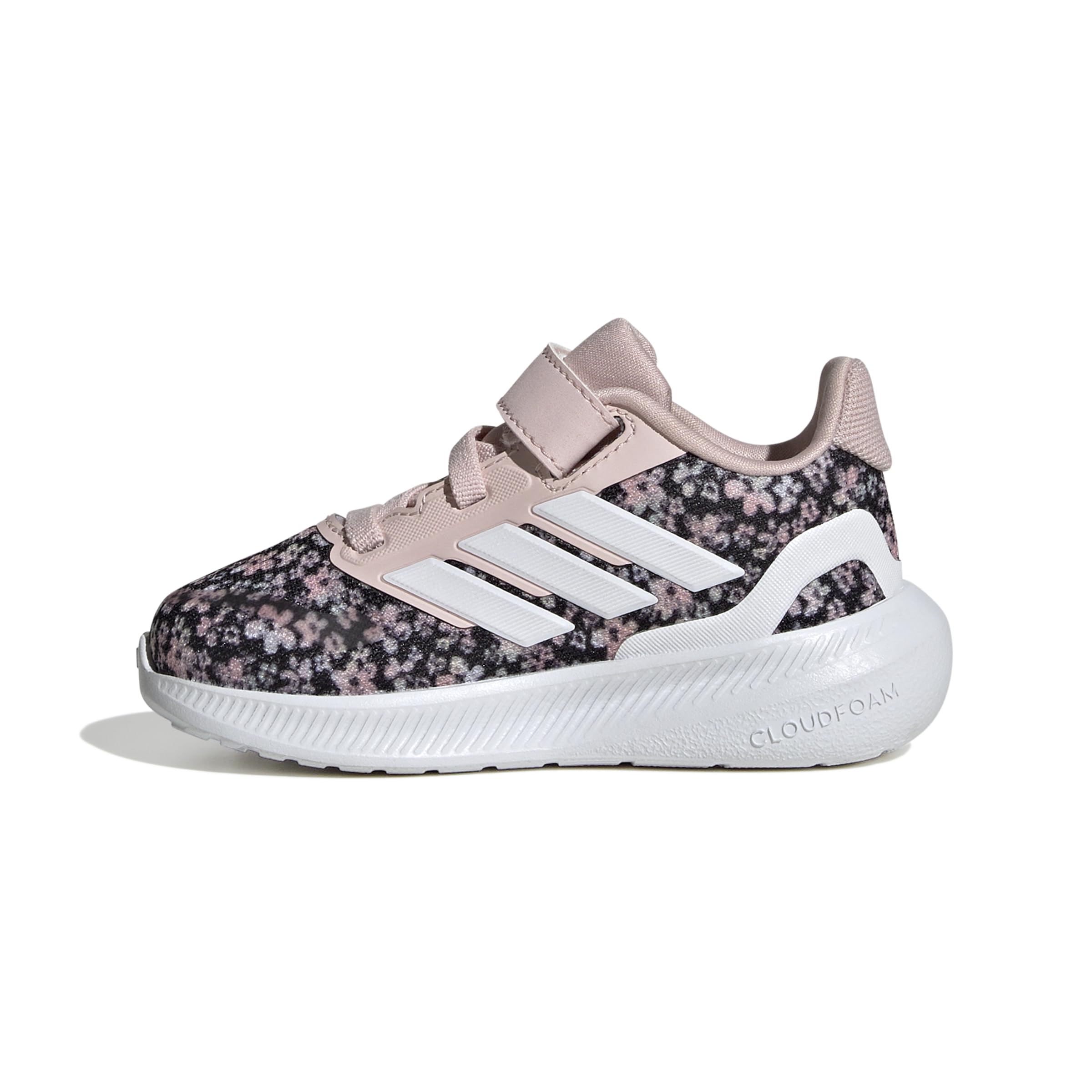 Adidas Unisex-Kids Run Falcon 5, Sandy Pink/White/Black, 6 Image