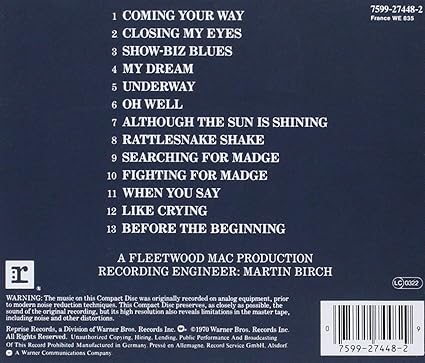Fleetwood Mac Then Play On Amazon Com Music