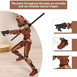 Gencokok Titan 13 Action Figure, T13 Action Figure