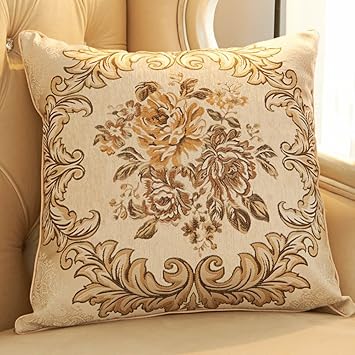 Jgxvuykdfv European Style Pillows Sofa Back Cushions New Chinese
