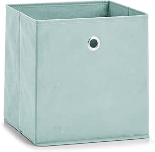 Zeller - Caja de almacenaje (fieltro), color verde: Amazon.es: Hogar