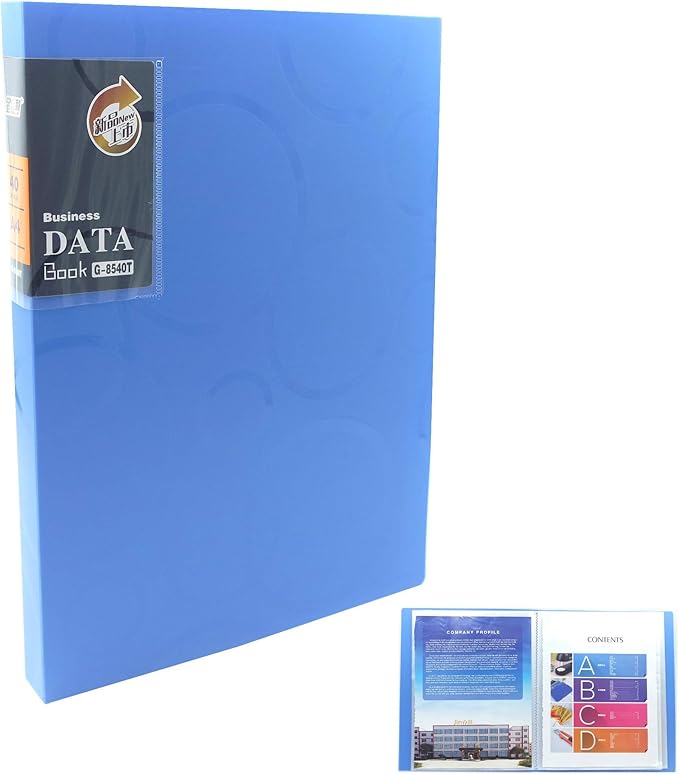 Protector Clear Book Clear File Folders 40Pocket Business A4 Sheet Presentation