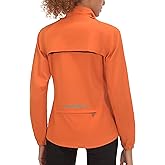 Little Donkey Andy Women's Lightweight Waterproof Cycling Jacket with Removable Sleeves for Biking Running Golf