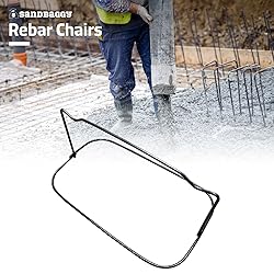 Sandbaggy 3" Steel Rebar Chairs for Concrete