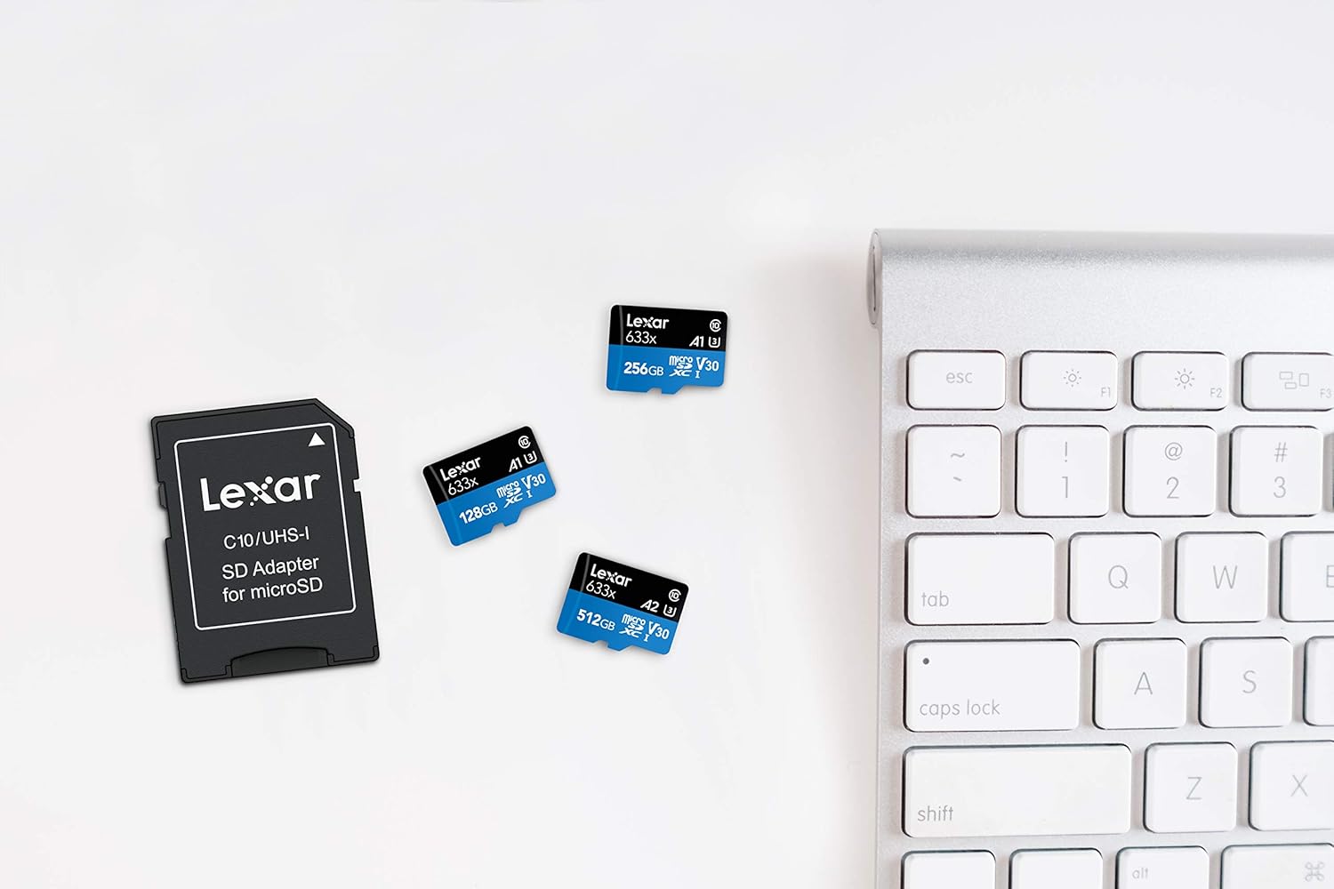 Lexar High-Performance 633x 512GB microSDXC UHS-I Card with SD Adapter (LSDMI512BBNL633A): Computers & Accessories