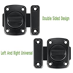 INIRET 2 Packs Rotate Bolt Latch Gate Latches
