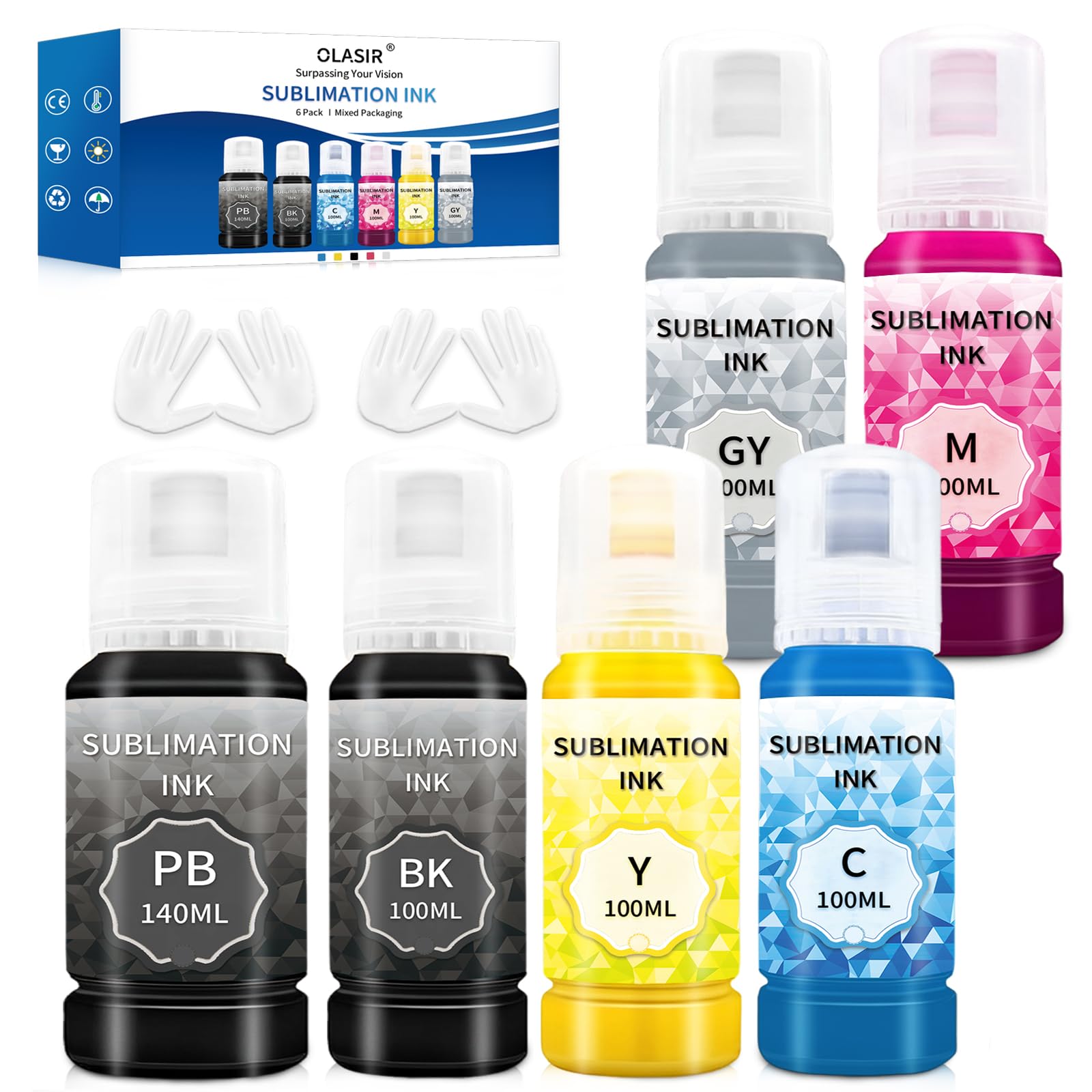 640ML Sublimation Ink for Epson Ecotank ET-8550