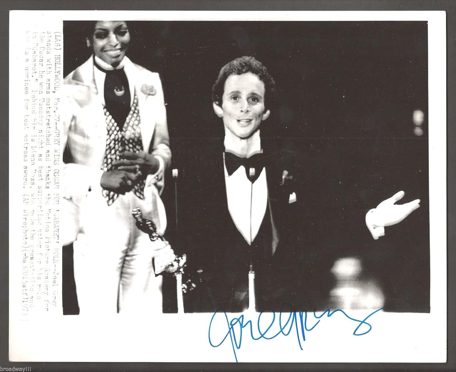 Oscar Winner Joel Grey In The Film Cabaret 1973 Signed 8 X 10 Press Photo At Amazon S Entertainment Collectibles Store Oscar Winner Joel Grey In The Film Cabaret 1973 Signed 8 X 10 Press Photo At Amazon S Entertainment Collectibles Store