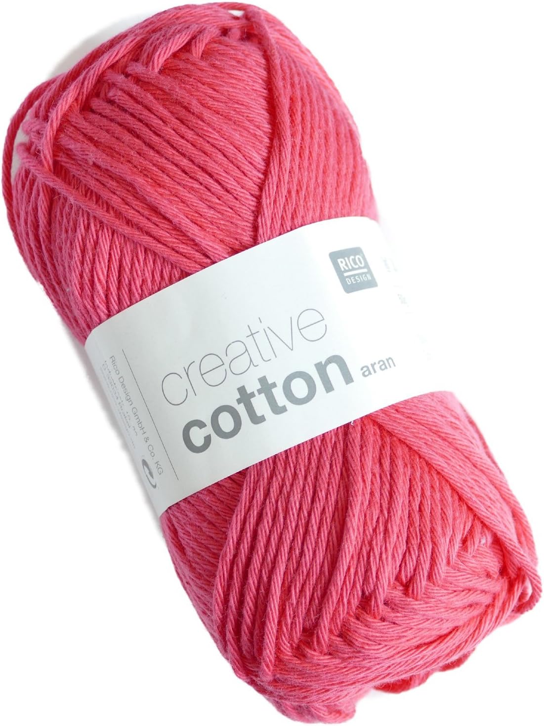 Creative Cotton Aran - Fuchsia (013) Knitting Yarn