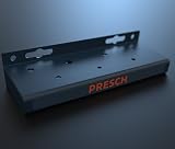 PRESCH Wall Mounted Screwdriver Holder Rack Organizer for 7 Tools PVC Black view 6