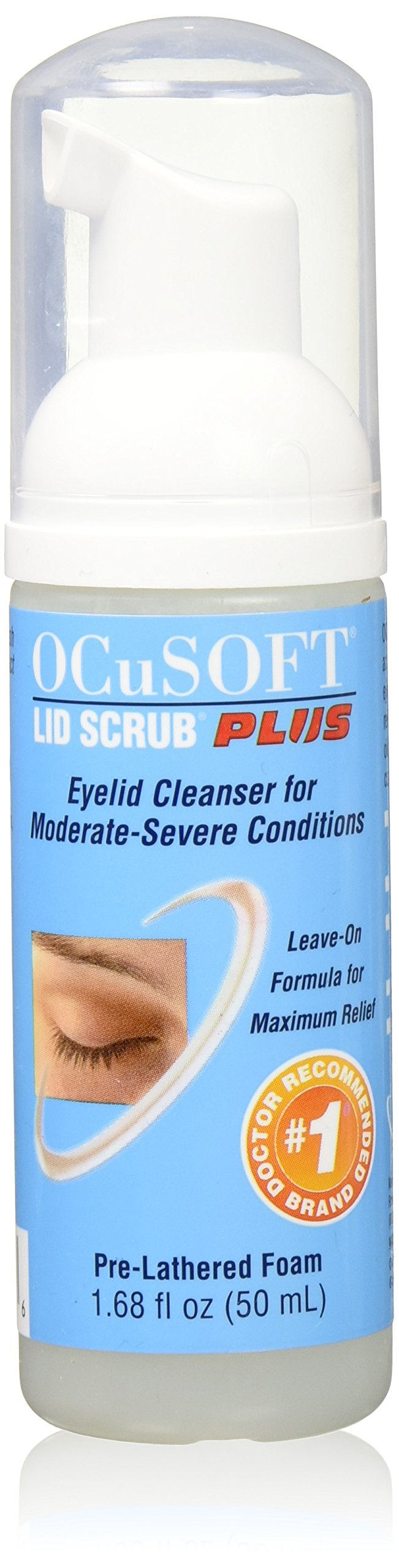 OCuSOFT Lid Scrub Foam Plus, 1.68 fl oz (50ml) Buy Online in United