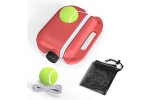 CHEGIF Tennis Trainer Rebound Ball with 3 String Balls, Solo Tennis Training Equipment, Portable Training Tool, Rebounder Kit, Suitable for Beginners Sport Exercise