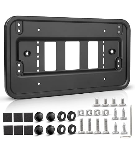 License Plate Bracket For 2013-2016 Nissan Pathfinder Front – Direct Fit Replacement