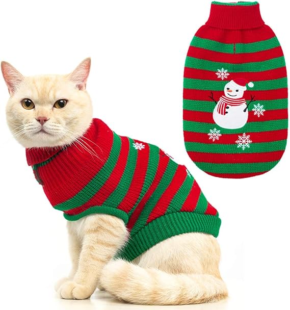 KOOLTAIL Cat Christmas Sweater 