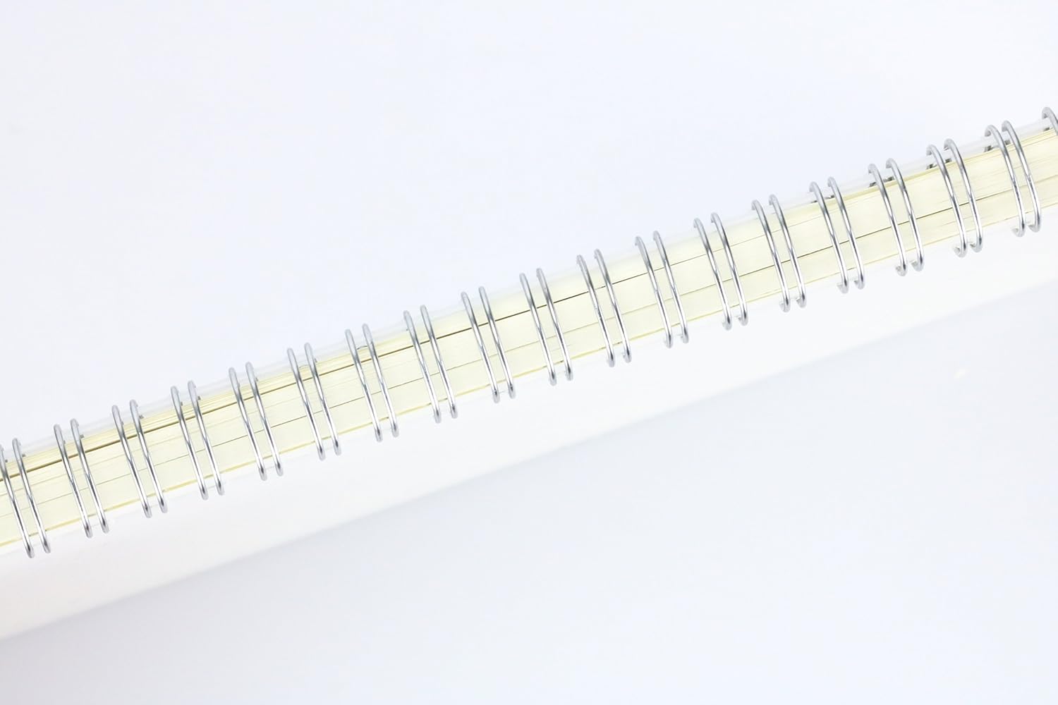 Miliko Transparent Hardcover A5 Size Dot Grid Wirebound/Spiral Notebook-2 Per Pack (Dot Grid), A5 8.27inX5.67in : Office Products