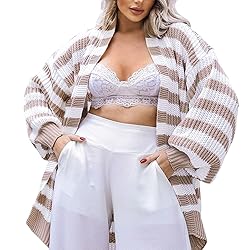 ADJHDFH Knit Sweater For Women Cashmere Cardigan