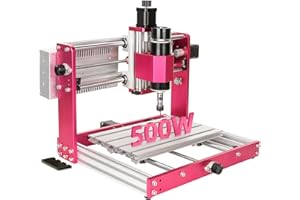 ANNOY TOOLS ANNOYTOOLS 3018 Pro MAX CNC Router Machine,Upgraded 500W Spindle 3-Axis All-Metal CNC Machine for Wood Acrylic MDF Nylon Carbon Fiber Carving Cutting,Gifts of Female Woodworking