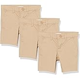Amazon Essentials Girls and Toddlers' School Uniform Shorts for Kids
