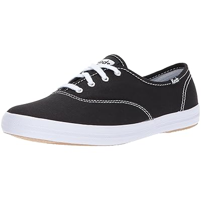 black ked sneakers