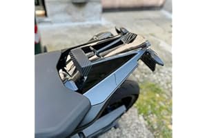 Lorababer Motorcycle ABS Plastic Rear Pillion Passenger Seat Fairing Cover Cowl Seat Back Cover Tail Cover Compatible with K.