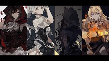Athah Designs Rwby Weiss Schnee Blake Belladonna Yang Xiao Long
