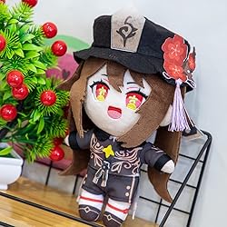 Genshin Impact Plush Toys, 9" Anime Hutao Stuffed
