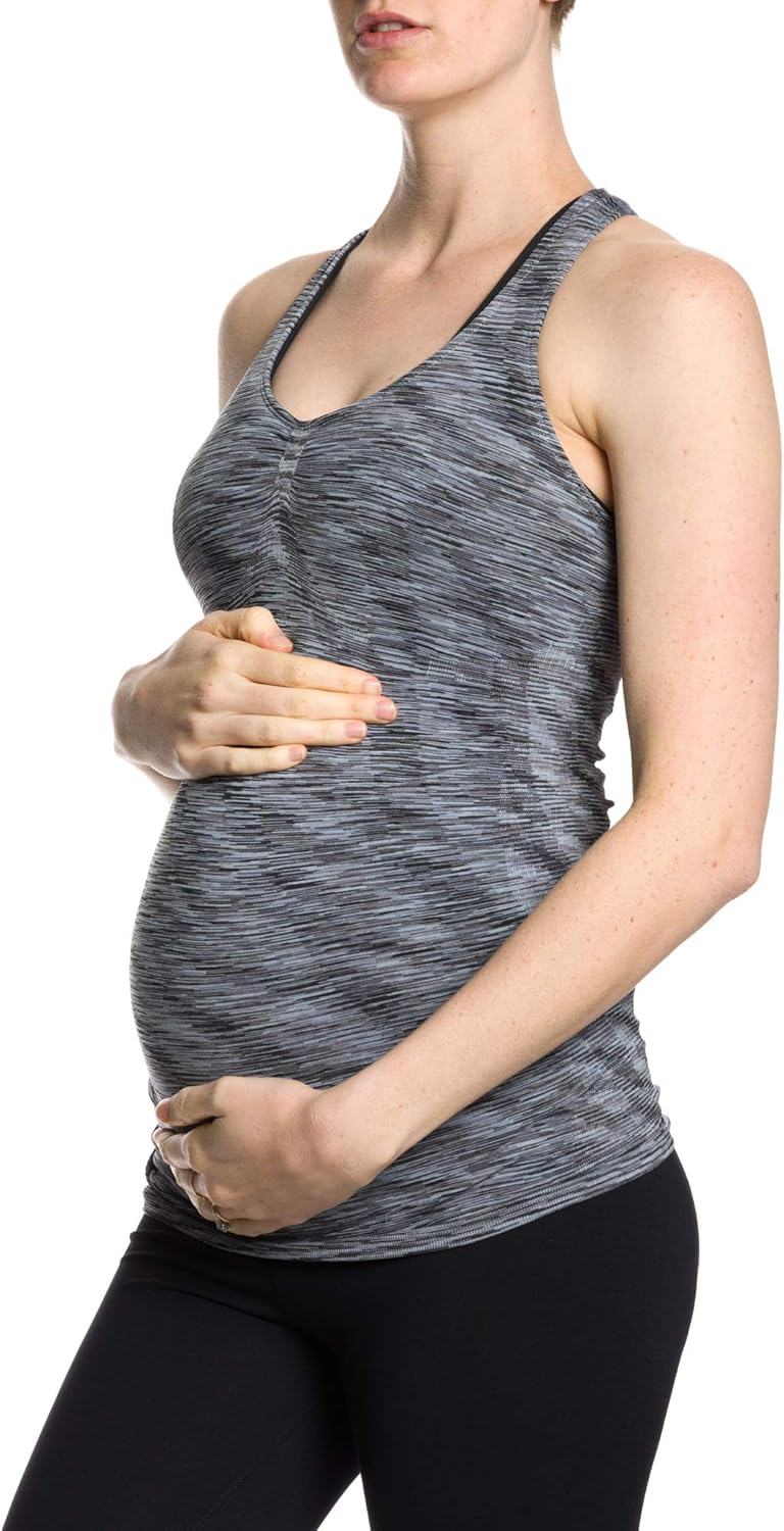 CLOYA Maternity Activewear Workout Tank Tops