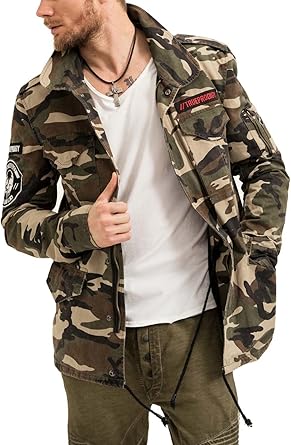 Veste militaire homme de marque Outlet