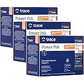 Trace Minerals Power Pak Multivitamin and Multimineral Packets - Electrolyte Support - 1200 mg Vitamin C plus 70+ Trace Minerals - Orange Blast Flavor - 90 Packets